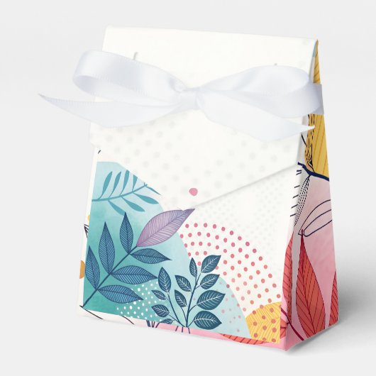 Watercolor Whimsy  Bedankdoosjes (Voorkant Zijde)