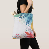 Watercolor Whimsy Tote Bag (Dichtbij)