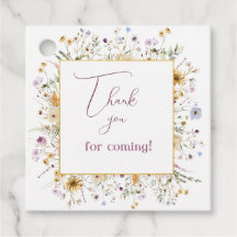 Watercolor Wilde Bloem Gouden Frame Verjaardag