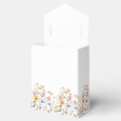 Watercolor Wilde Bloem Lentewei Valentijnsdag Bedankdoosjes (Geopend)