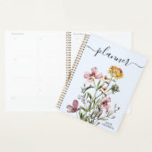 Watercolor Wilde Bloemen Boeket #1 Planner (Display)