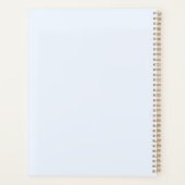 Watercolor Wilde Bloemen Boeket #1 Planner (Achterkant)