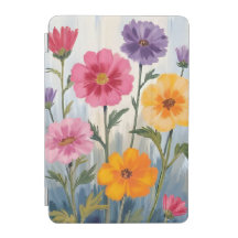 Watercolor Wilde Bloemen | Schilderij van Bloemenv