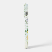 Watercolor Wildflower Scripture Personalized iPhone Hoesje (Linkerkant)