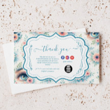 Watercolor Wimperartiest Bloemige Schoonheid Busin