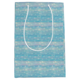 Watercolor Winter Pattern Medium Cadeauzakje