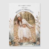 Watercolor Winter Pine Botanical Arch 1-Photo (Voorkant)