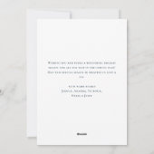 Watercolor Winterlandschap Kerstmis Feestdagenkaart (Achterkant)