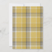 Watercolor Winteruil Kerst Babyshower Kaart (Achterkant)