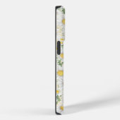 watercolor witte bloemen patroon Case-Mate iPhone case (Achterkant / Rechts)