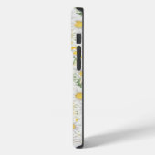 watercolor witte bloemen patroon Case-Mate iPhone case (Achterkant / Links)
