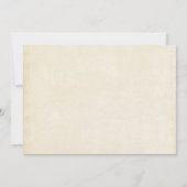 Watercolor Woestijn Cactus en Bergen Bruiloft Kaart (Achterkant)