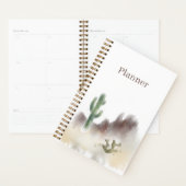 Watercolor Woestijn Planner | 5.5 x 8.5 | Jaarlijk (Display)