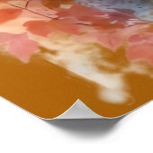 Watercolor Wolf Art – Nature’s Beauty Unleashed Poster (Hoek)