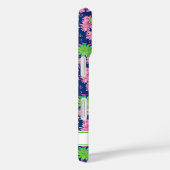 Watercolor Zeepaarden met Monogram Case-Mate iPhone Case (Achterkant / Rechts)