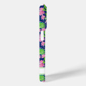 Watercolor Zeepaarden met Monogram Case-Mate iPhone Case (Achterkant / Rechts)