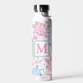 Watercolor Zeeschildpadden / Monogram Kust Waterfles (Links)