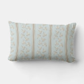 Watercolor Zeevaart Zeilboot Streep | Monogram Kussen (Achterkant)