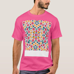 Watercolor zomer Fruit Gebloemd zomer fruit pat T-shirt
