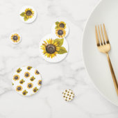 Watercolor Zonnebloem Confetti (Groep)