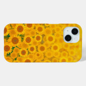 Watercolor Zonnebloemen Case-Mate iPhone Case (Achterkant (horizontaal))