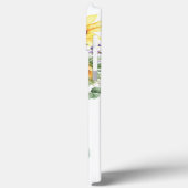 Watercolor Zonnebloemen Eucalyptus Lavendel Bloem Case-Mate iPhone Case (Achterkant / Links)