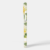 Watercolor Zonnebloemen Monogram Case-Mate iPhone Case (Achterkant / Links)