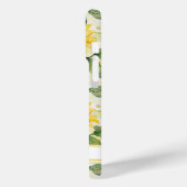 Watercolor Zonnebloemen Monogram Case-Mate iPhone Case (Achterkant / Links)