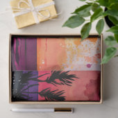 Watercolor Zonsondergang Serie Design 10 Tissuepapier (Geschenk)