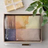 Watercolor Zonsondergang Serie Design 2 Tissuepapier (Geschenk)