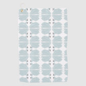 Watercolor Zwanen Golfhanddoek (Voorkant)
