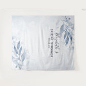 Watercolorblad Bruidsbruiloft Fotocabine Achtergro Wandkleed (Voorkant (horizontaal))