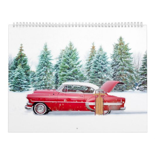 Watercolored Monthly Seasoned Scenes. Whimsical, Kalender (Hoes)