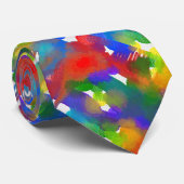 WaterColorful 1 Stropdas (Opgerold)