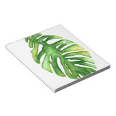 WatercolorGreenPalm2 Notitieblok (Schuin)