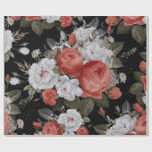 Watercolorrozen 7 cadeaupapier (Vlak)
