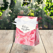 Watercolorrozen Tent Stijl Bedankdoosjes
