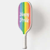 Watercolors Happy Pride Regenboog Pickleball Paddle (Links)