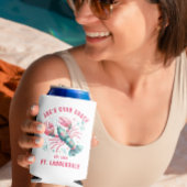 Watercolors Lobster Illustration Custom Text Blikjeskoeler