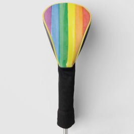 Watercolors Pride Regenboog Golfheadcover