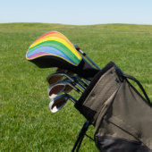Watercolors Pride Regenboog Golfheadcover (Insitu)