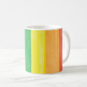 Watercolors Pride Regenboog Koffiemok (Voorkant rechts)