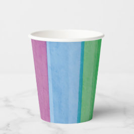 Watercolors Pride Regenboog Papieren Bekers