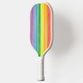 Watercolors Pride Regenboog Pickleball Paddle (Links)
