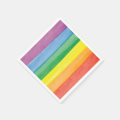 Watercolors Pride Regenboog Servet (Hoek)