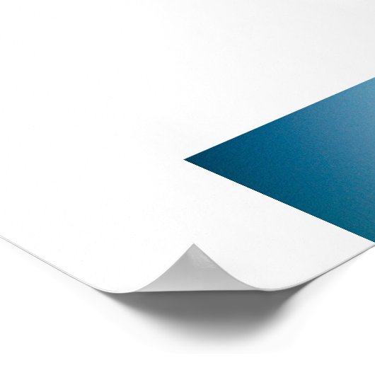 Watercolors Reflection Photography Poster (Hoek)