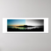 Watercolors Reflection Photography Poster (Voorkant)