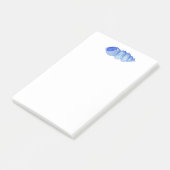 Watercolorschelp Post-it® Notes (Schuin)