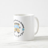 Watercolorschoolbusmok Koffiemok (Voorkant rechts)