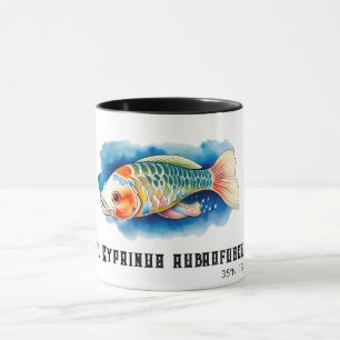 Watercolorserie: Koi Vissen Mok
